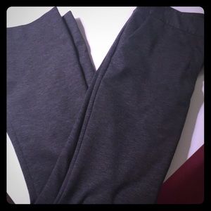 Express Editor boot cut charcoal grey dress pants